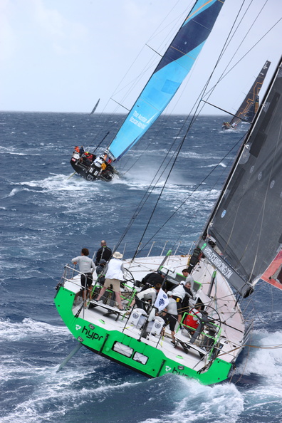 Hypr, VO70 sailed by the Emerald Racing Team