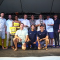 The team of Callisto, 2nd in IRC Zero, the Pac 52 sailed by Kate and Jim Murray