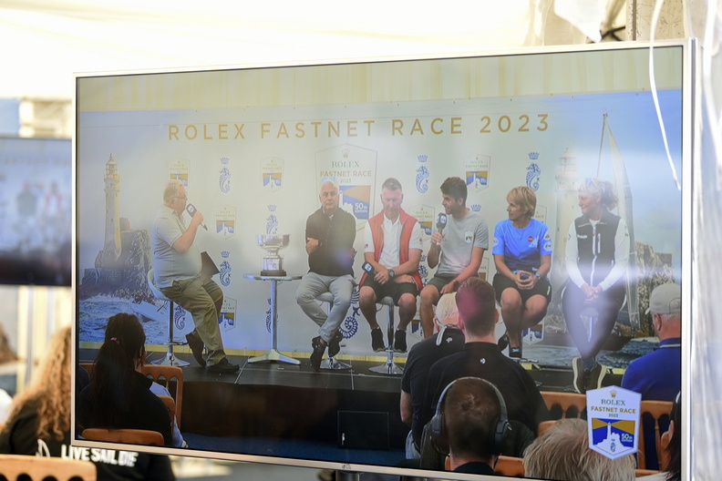Rolex Fastnet Race 202321 July 2023 Press Conference and Skippers BriefingPhoto Rick Tomlinson