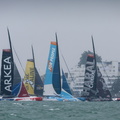 Imoca 60 start: Charal, For People, Arkea, among others