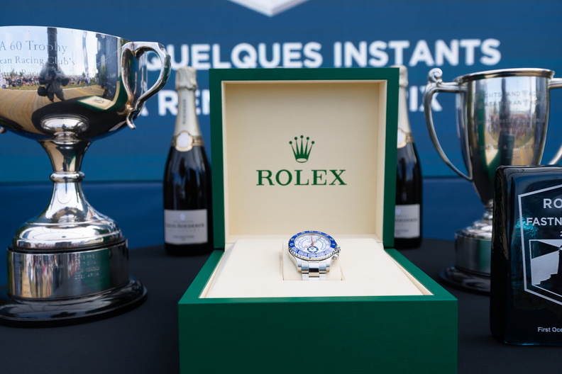 A ROLEX chronometer is awarded for Monohull Line Honours