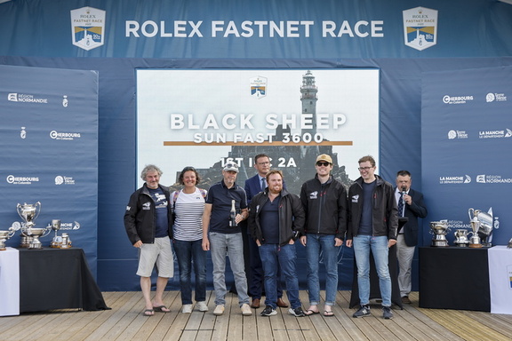 Black Sheep, Trevor Middleton's Sun Fast 3600 wins first in IRC Two A