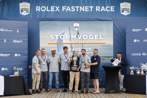 Stormvogel, the classic skippered by Ermanno Traverso, wins the Dorade Cup for Best Classic Yacht