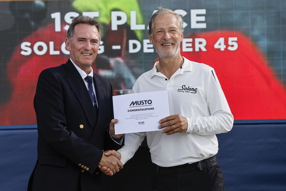 First prize for the MUSTO Best Social Media went to Philip Schröderheim of Solong for their epic video of the rolling waves which has garnered 500k views and counting