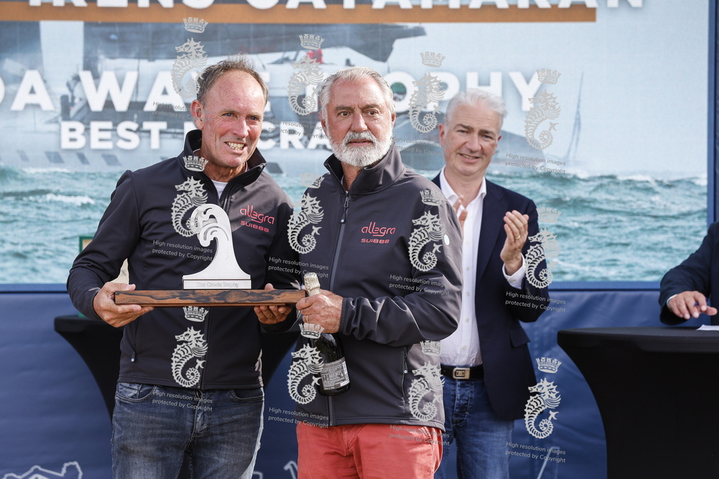 The MOCRA Wave Trophy for best MOCRA Multihull was won by Allegra, owned by Adrian Keller