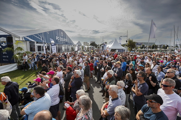 Atmosphere is buzzing at the Rolex Fastnet Race prize-giving