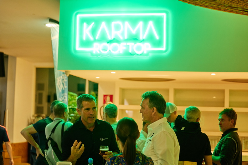 Karma hosted the Welcome Reception