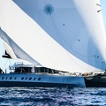 Allegra, Custom catamaran owned by Adrian Keller