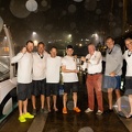 Argo crew celebrate their victory 
