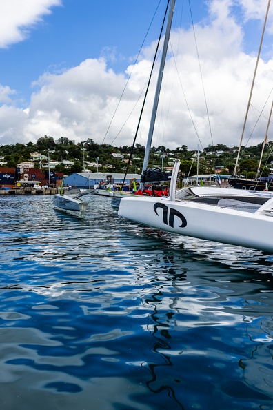 MOD70s Argo and Zoulou at Port Louis Marina