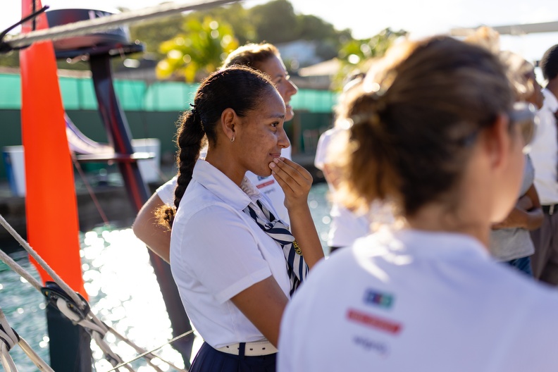 Sailing school students visit Limosa