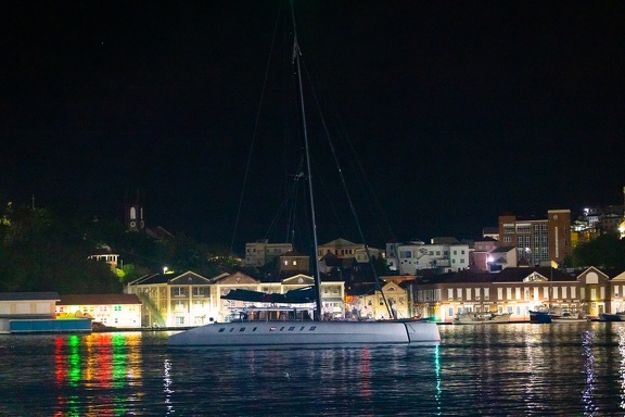 Allegra arrives in Port Louis Marina Grenada
