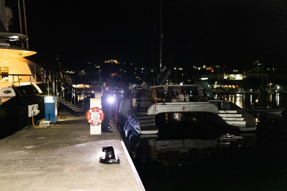 Allegra arrives in Port Louis Marina Grenada