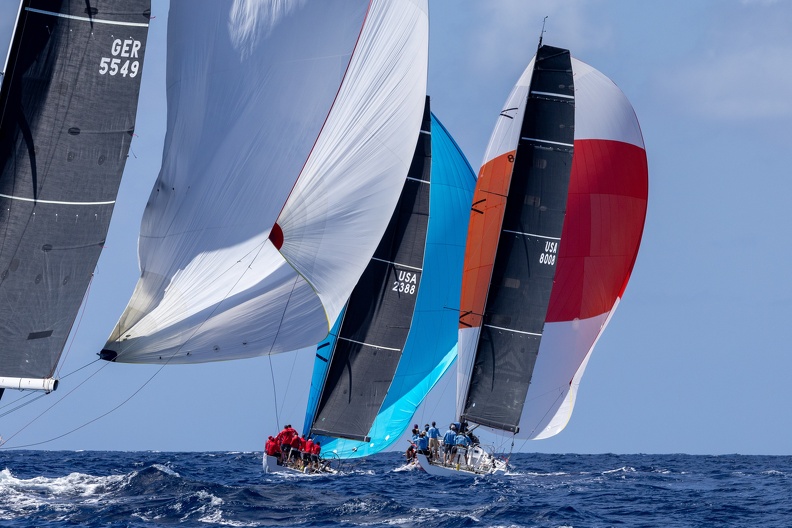 Spinnakers out for Rikki and Final Final