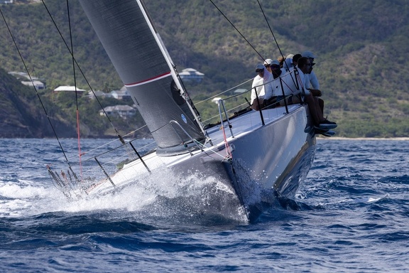 Wizard, Peter and David Askew owned-Botin 52 racing in IRC One
