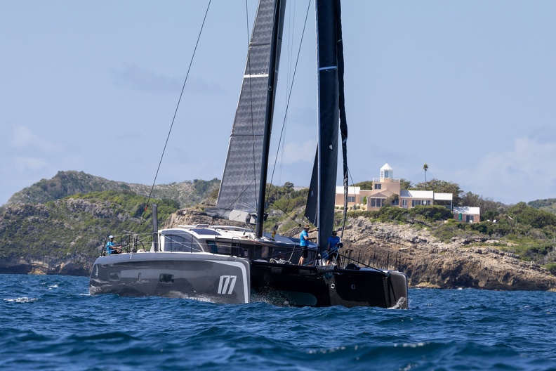 No Limit, Outremer 5x sailed by Yann Marilley