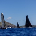 Multihull fleet head off to round Antigua
