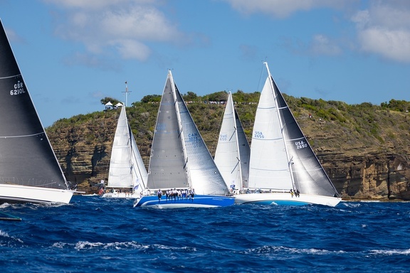 The fleet start for IRC One and Two