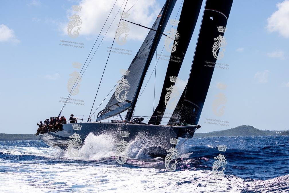 Spirit of Malouen X, Wally 107 sailed by Paprec Sailing Team, skippered by Stephane Neve