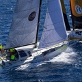Class 40s Trim Control, sailed by Alexandre le Gallais, and Sign for Com sailed by Melwin Fink