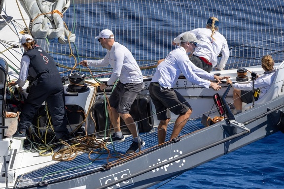 The mostly female crew are preparing for an all-female attempt on the Jules Verne record