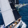 The fleet range in a photo: the classic Nielsen 59 Hound is passed by the high tech MOD70 Zoulou