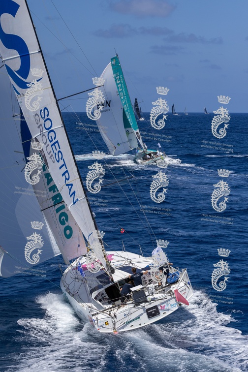 Sogestran Seafrigo (Lahor one), Class40 sailed by Guillaume Pirouelle reels in Nestenn-Entrepreneurs pour la planete