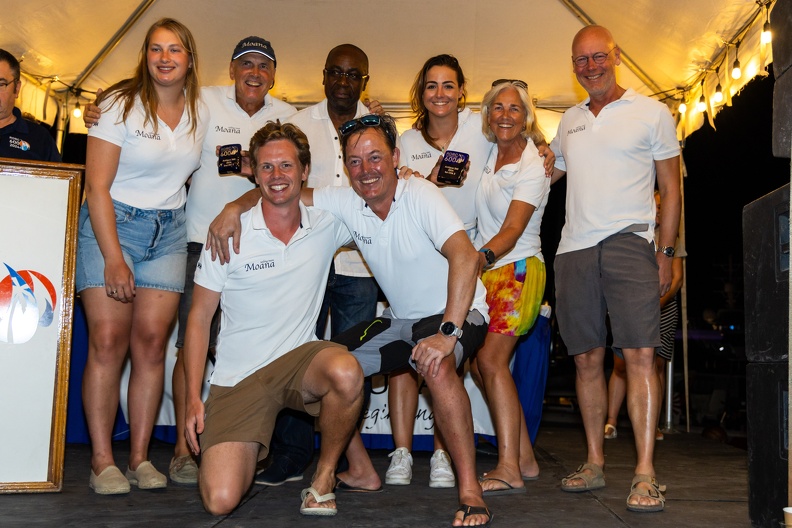 Moana, J/122 sailed by Frans van Cappelle finish second in IRC Two