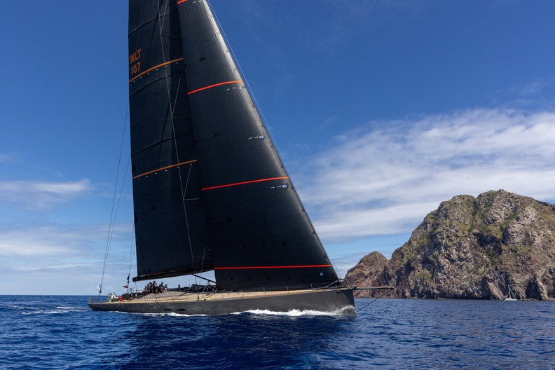 Spirit of Malouen X, Wally 107 sailed by Paprec Sailing Team, skippered by Stephane Neve