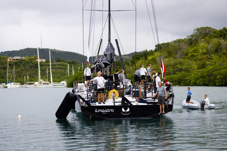 Il Mostro, VO70 sailed by Atlas Ocean Racing arrive in Antigua