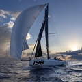 Wasabiii, class40 sailed by Stephane Bodin