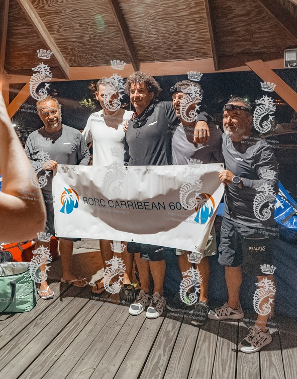 Realites (Planet-R), Ocean 50 sailed by Fabrice Cahierc, finish the race
