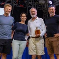 Allegra, custom catamaran owned by Adrian Keller and sailed by a crack crew led by Paul Larsen, finished 5th in class