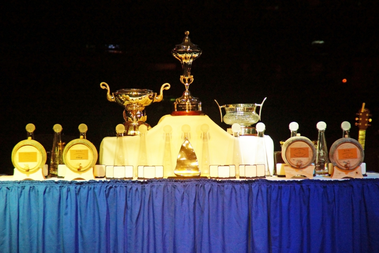 The glittering trophies